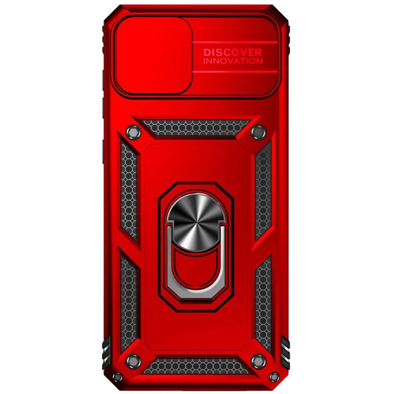 Протиударний чохол Serge Ring з захистом камери на Samsung Galaxy A05 – Червоний. Фото 7 з 11