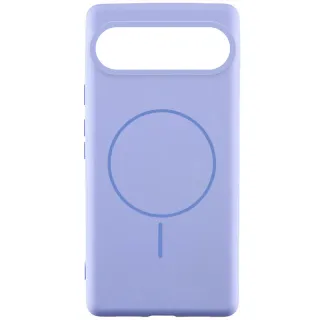 Чохол Silicone Cover Lakshmi (AA) with Magnetic Fit для Google Pixel 10 — Бузковий / Dasheen