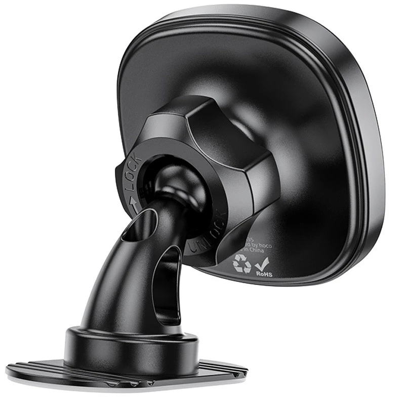 Автотримач Hoco H35 Cheeatag magnetic ring (center console) – Black. Фото 2 з 8