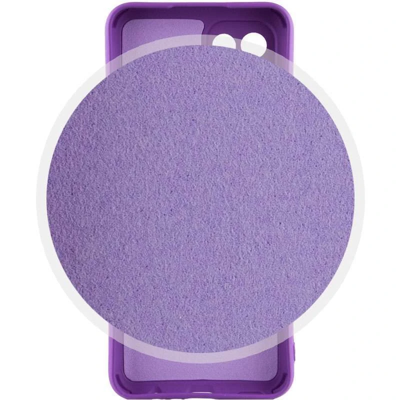 Чохол Silicone Case Lakshmi з закритою камерою на Samsung Galaxy A04e – Фіолетовий / Purple. Фото 3 з 4