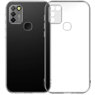 Ультратонкий силиконовый чехол 1,5 мм с защитой камеры для Infinix Hot 10 Lite фото 1 Ультратонкий силиконовый чехол 1,5 мм с защитой камеры для Infinix Hot 10 Lite фото 1 из 1