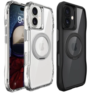 TPU+PC чохол Space Octagon MagSafe with aluminium ring для Apple iPhone 17 (6.3") фото 1 з 1