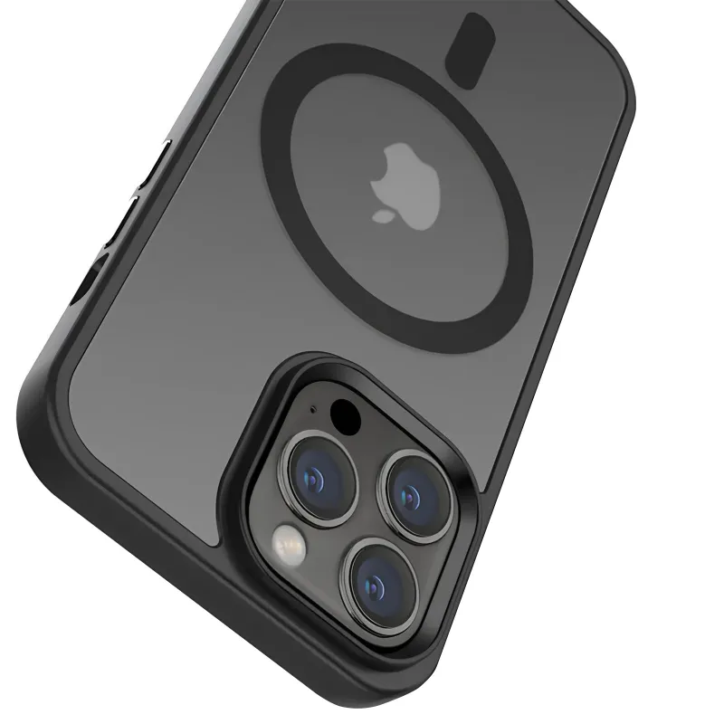 Чехол Ummi Colorful with Magnetic Fit для Apple iPhone 14 Pro Max (6.7") – Черный / Black. Фото 4 из 5
