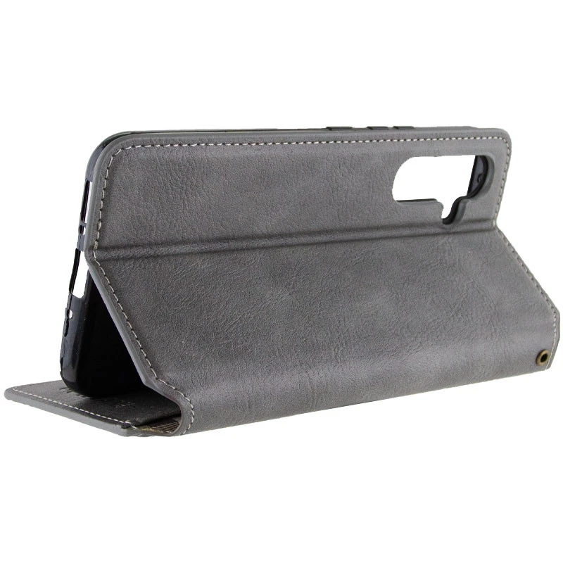 Чохол книжка GETMAN Cubic для Samsung Galaxy A24 4G – Сірий. Фото 5 з 7