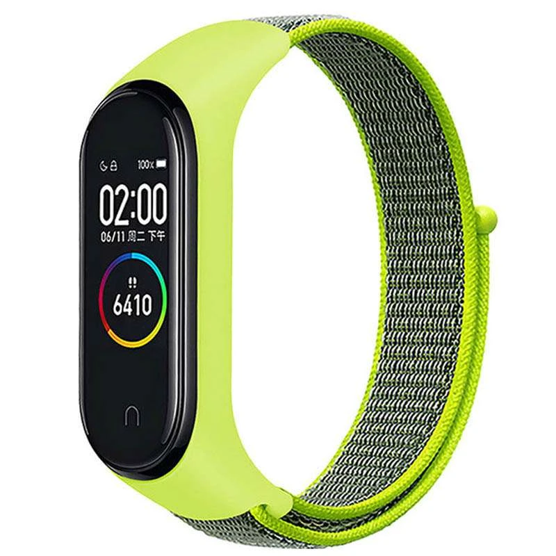 

Ремешок Nylon для Xiaomi Mi Band 6 (Желтый), Жовтий