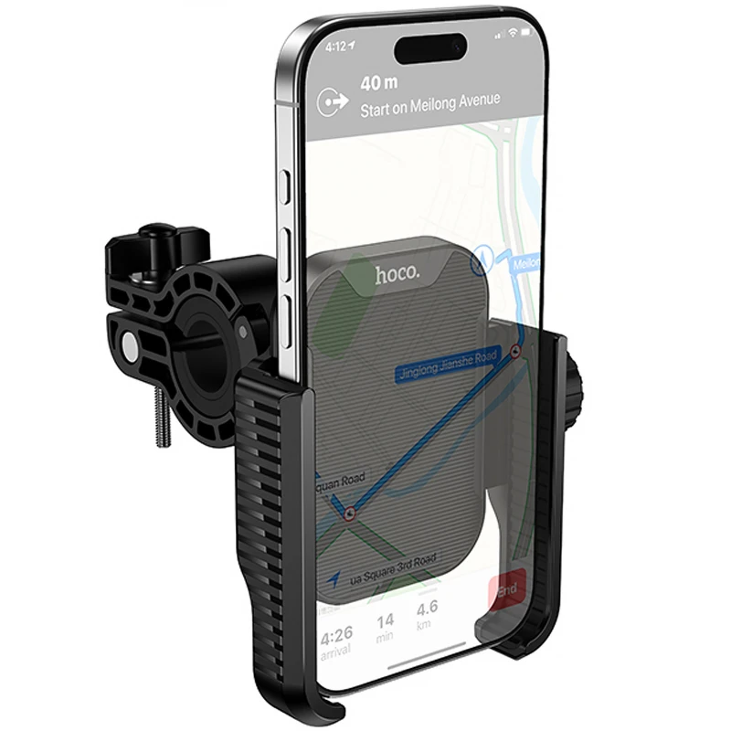 Вело- Мото- тримач Hoco H91 Milly – Black. Фото 2 з 6