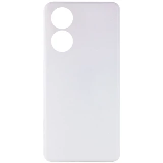 Цветной силиконовый чехол с защитой камеры для Oppo Reno 8T 4G фото 1 из 10