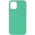 Чохол з закритим низом Silicone Case на Apple iPhone 16 – Зелений / Spearmint. Фото 2 з 4