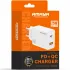 СЗУ Amaya E221D PD25W+QC3.0 (1USB-A/1C) – White. Фото 2 из 2
