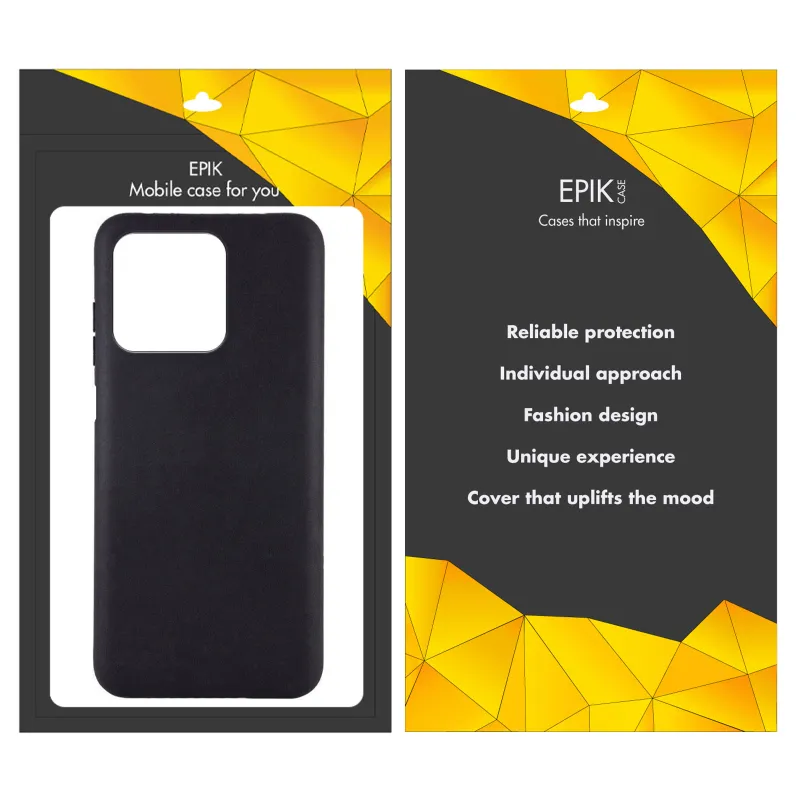 Чорний силіконовий чохол Epik на Xiaomi 13T – Чорний. Фото 2 з 2