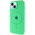 Чохол Silicone Armor Max with MagSafe для Apple iPhone 15 Plus (6.7") – Зелений / Spearmint. Фото 2 з 6