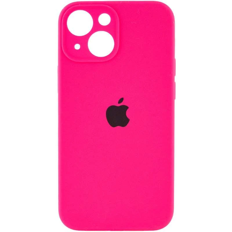 

Чохол Silicone Case з захистом камери на Apple iPhone 13 (6.1") (Рожевий / Barbie pink)