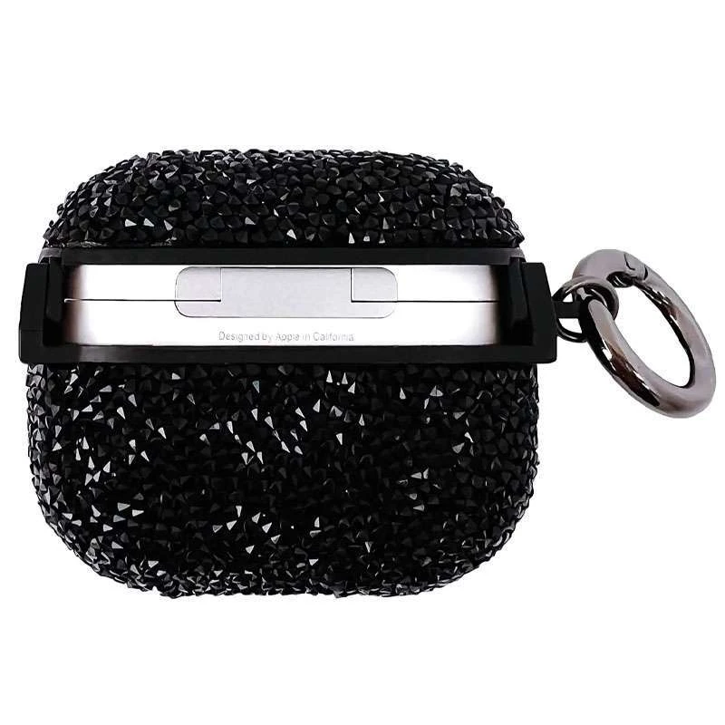 TPU чохол Bling World Rock Diamond для навушників AirPods 3 – Чорний. Фото 3 з 3
