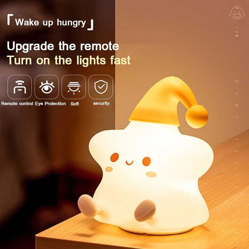 Нічник Star A23 with Remote control 1200 mAh – White. Фото 4 з 6