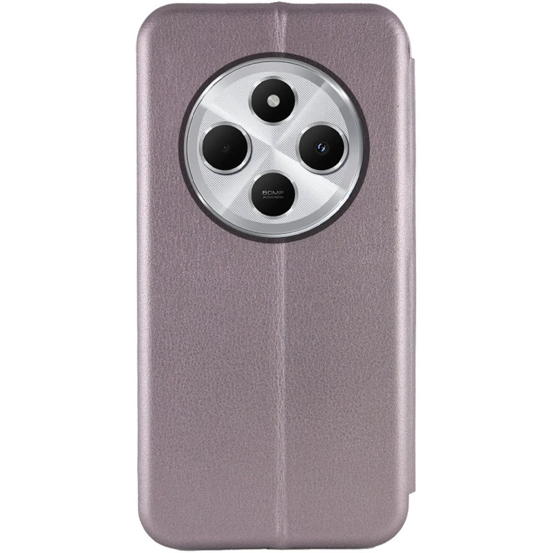 Чохол-книжка класичний на Infinix Smart 9 4G / Hot 50i – Сірий. Фото 4 з 4