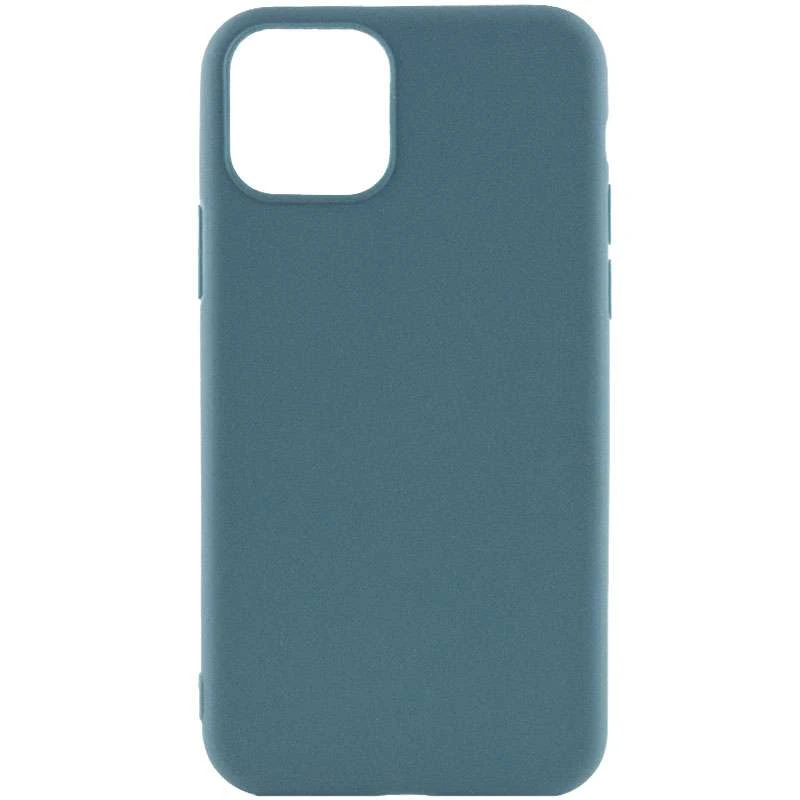 

Цветной силиконовый чехол для Apple iPhone 14 Plus (6.7") (Синий / Powder Blue), Синій / powder blue
