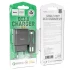МЗП Hoco C72Q Glorious QC3.0 18W (1USB/3A) + MicroUSB – Чорний. Фото 6 з 6