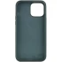 Чохол з закритим низом Silicone Case на Apple iPhone 11 (6.1") – Зелений / Cyprus Green. Фото 2 з 3