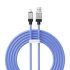 Дата кабель Baseus CoolPlay Series USB to Lightning 2.4A (1m) (CAKW00040) – Blue. Фото 1 з 6