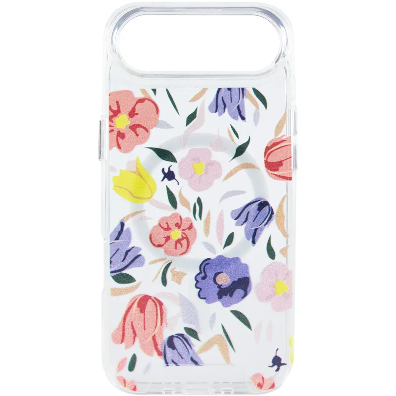 TPU+PC чохол Clear Garden with MagSafe для Apple iPhone 17 Air (6.5") – Tropical Art. Фото 3 з 6