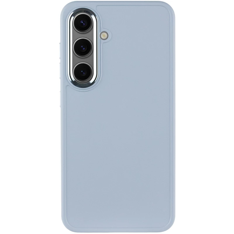 TPU чохол Bonbon з металевими кнопками на Samsung Galaxy S24+ – Блакитний / Mist blue. Фото 4 з 11
