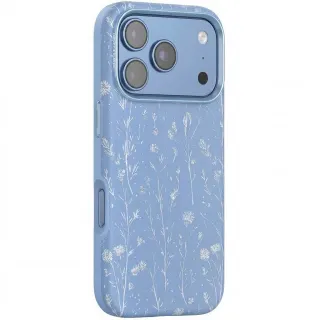Чохол TPU+PC OneGif by Puloka Aesthetic для Apple iPhone 16 Pro Max — Lilac Blue