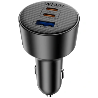 АЗП WIWU CC026 Warriors PD200W+QC3.0 (1USB-A/2C) фото 1 з 1
