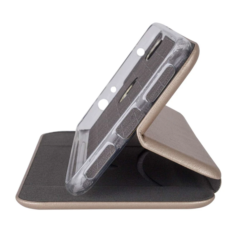 Чохол-книжка класичний на Xiaomi Redmi Note 8 Pro – Золотий. Фото 2 з 3