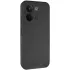 Кольоровий силіконовий чохол GETMAN із закритою камерою для Xiaomi Redmi 17 – Чорний / Black. Фото 1 з 1