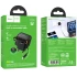 СЗУ Hoco C153A Changer With Retractable Cable Type-C PD20W – Black. Фото 2 из 6