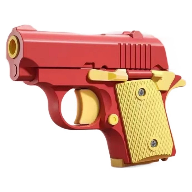 Детский игрушечный пистолет-антистресс – Red / Yellow. Фото 1 из 3
