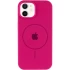 Чехол Silicone Armor Max with MagSafe для Apple iPhone 12 Pro Max (6.7") – Малиновый / Dragon Fruit. Фото 3 из 6