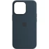 Чохол Silicone Case з закритим низом на Apple iPhone 15 (6.1") – Синій / Abyss Blue. Фото 1 з 1