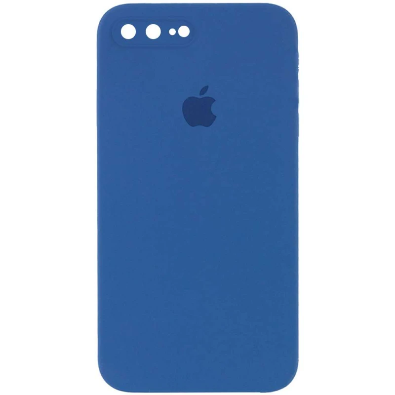 

Чохол Silicone Case Square з захистом камери на Apple iPhone 7 plus / 8 plus (5.5") (Синій / Navy blue)