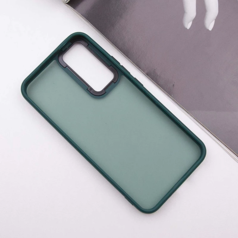 Чехол TPU+PC Lyon Frosted на Samsung Galaxy A15 4G/5G – Green. Фото 5 из 12