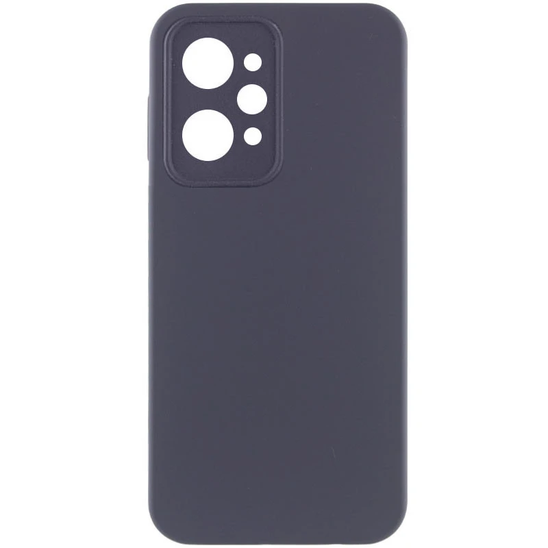 Чохол Silicone Case Lakshmi Premium із закритою камерою для Xiaomi Redmi 12 – Сірий / Dark Gray. Фото 1 з 10