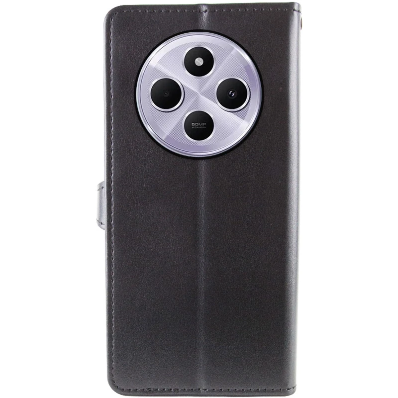 Чехол-книжка GETMAN Gallant  для Xiaomi Poco M7 – Черный. Фото 5 из 5