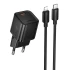 МЗП Hoco N66 Ingenious PD35W (1USB-C) + кабель Type-C to Lightning фото 1 з 2