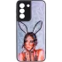 Скляний чохол Prisma Ladies на Samsung Galaxy S22 – Rabbit. Фото 2 з 3