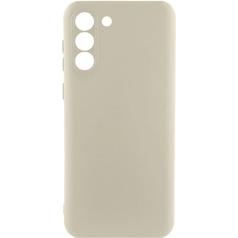Чехол Silicone Case Lakshmi с закрытой камерой для Samsung Galaxy S24 – Песочный / Sand. Фото 2 из 9