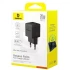 МЗП Baseus Palm Fast Charger 20W (1USB-A/1C) (P10111608) – Cluster Black. Фото 2 з 2