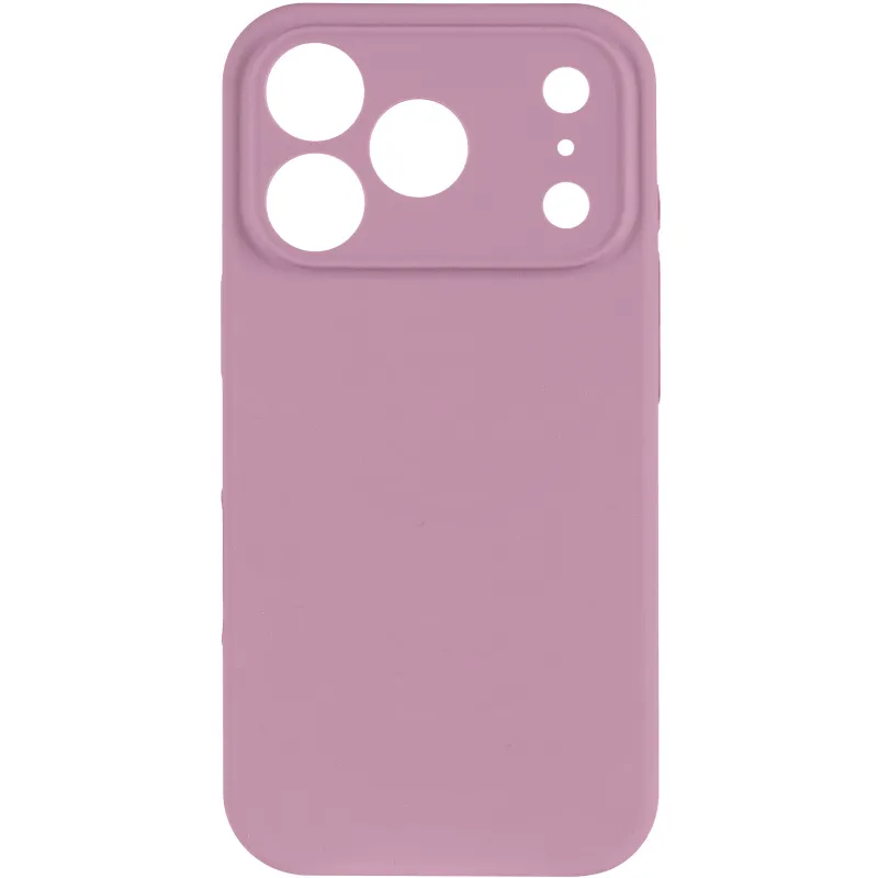 Чехол Silk Full Camera Protective (AA) NO LOGO для Apple iPhone 17 Pro Max (6.9") – Лиловый / Lilac Pride. Фото 2 из 4
