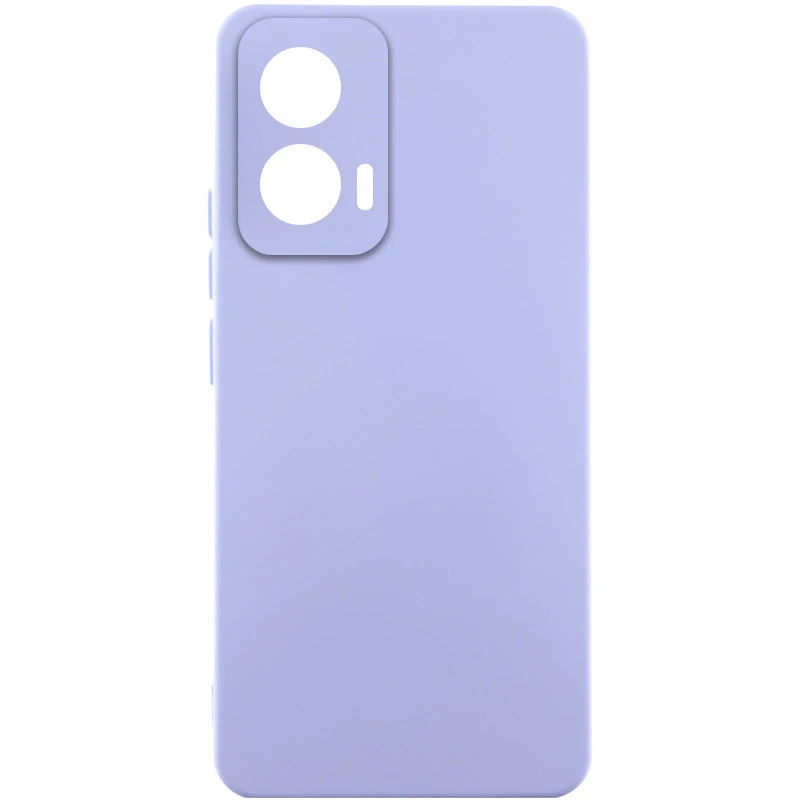 Чехол Silicone Case Lakshmi Premium з закритою камерою на Motorola Edge 60 – Сиреневый / Dasheen. Фото 1 из 3