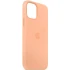 Чохол Silicone Case з закритим низом на Apple iPhone 14 Plus (6.7") – Помаранчевий / Cantaloupe. Фото 4 з 6