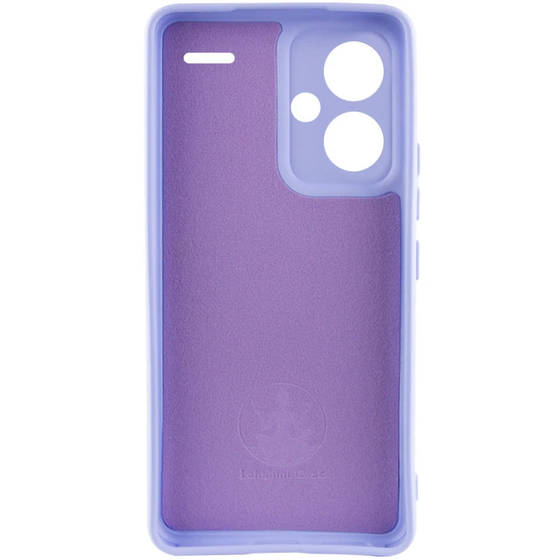 Чохол Silicone Case Lakshmi з закритою камерою на Xiaomi Redmi Note 13 Pro+ – Бузковий / Dasheen. Фото 5 з 7