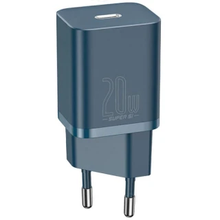 МЗП Baseus Super Si Quick Charger 1C 20W — Синій