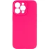 Чехол с закрытым низом Silicone Case для Apple iPhone 16 Pro – Розовый / Barbie pink. Фото 1 из 8