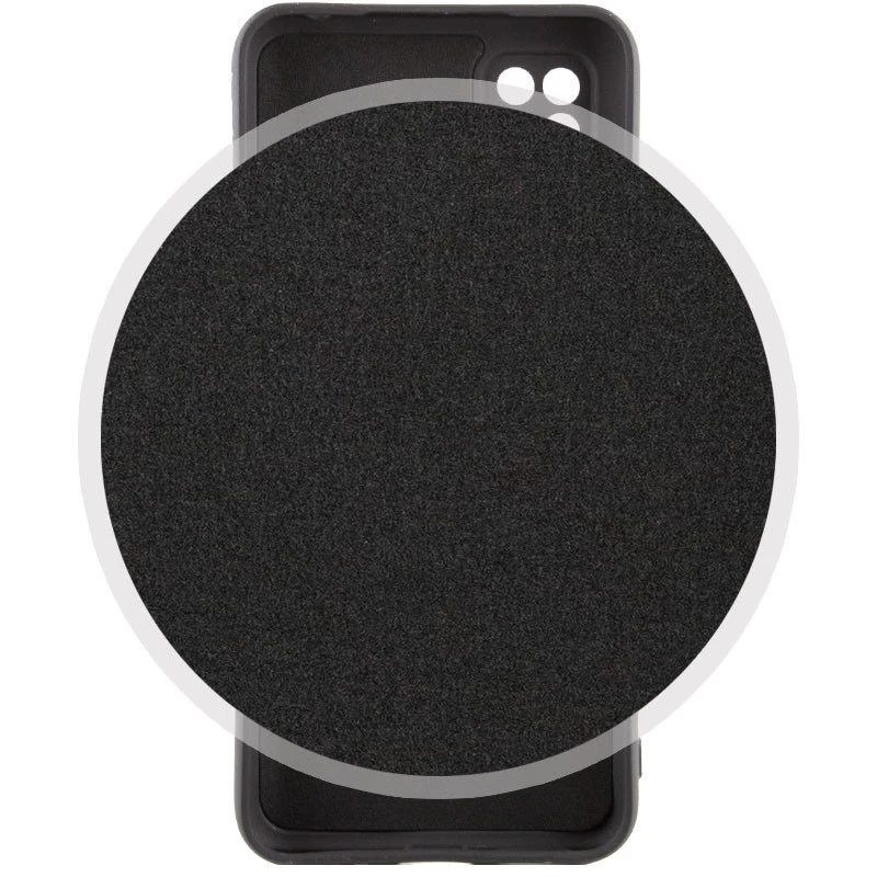 Чехол Silicone Case Lakshmi Premium з закритою камерою на Xiaomi Redmi 10A – Черный / Black. Фото 3 из 4