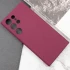 Чохол Silicone Case Lakshmi Premium із закритою камерою для Samsung Galaxy S25 Ultra – Бордовий / Plum. Фото 5 з 7