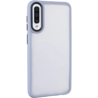 Чехол TPU+PC Lyon Frosted на Samsung Galaxy A50 (A505F) / A50s / A30s — Sierra Blue